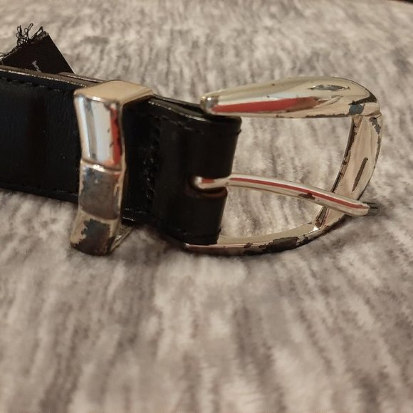 Men's Brighton belt black/brown size 34 - Picture 3 of 6